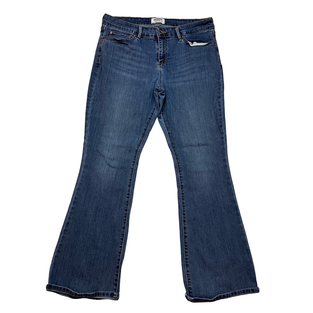 Denizen Levi's Jeans Womens 14 Blue Mid Rise Bootcut Stretch Denim 6616